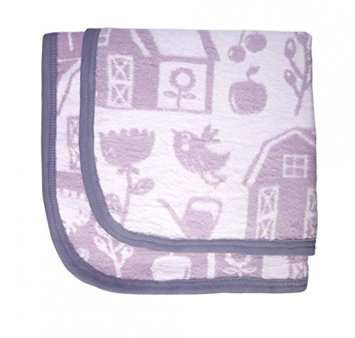 Sebra 400201 Baumwoll-Decke Farm Girl 85 x 85 cm