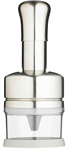 Master Class Stainless Steel Food Chopper with Revolving Blade