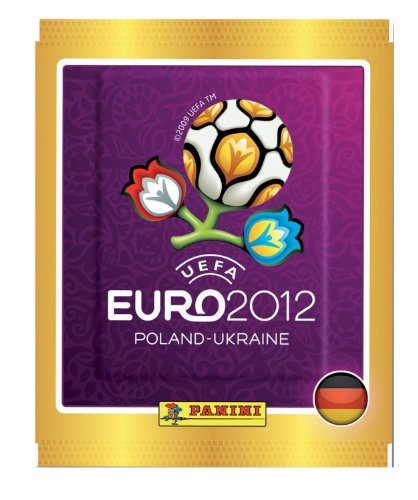 Panini Sticker EM 2012 - 1 Tüte mit 5 Stickern