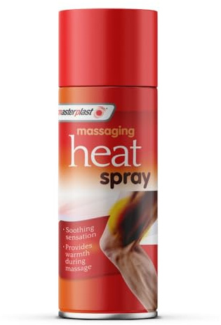 Masterplast Heat Massaging Spray, Ready To Use, Muscle Relief & Comfort 150 Ml