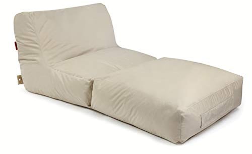 Peak Plus beige Der Outdoor-Sitzsack für den Garten und die Terrasse Ganzjährig Outdoor geeignet