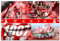 Ultras Essen Collage Bild auf PVC Plane/PVC Banner inkl Ösen, Maße: 120x80 cm