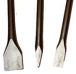 DUSS Meißel-SET passend für Kombihämmer P 28 S und P 30 bestehend aus Spitz-, Flach- und Breitmeißel