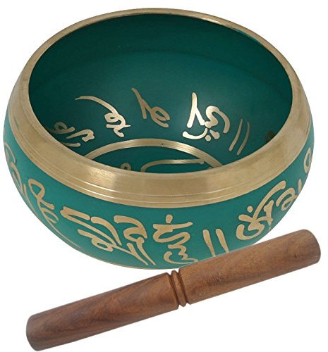 Aone Inde Meilleure qualité Bol Chantant Instrument de Musique pour la méditation 9,1 cm + Cash enveloppe (Lot de 10)