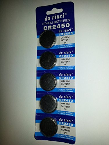 5 x 3V Lithium Batterie CR 2450 Knopfzelle CR2450