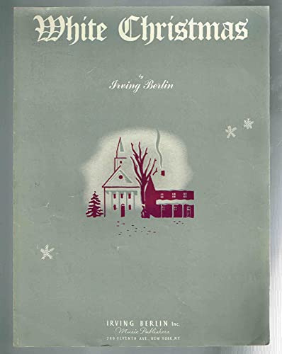 White Christmas Piano Solo by Irving Berlin (Sheet Music)