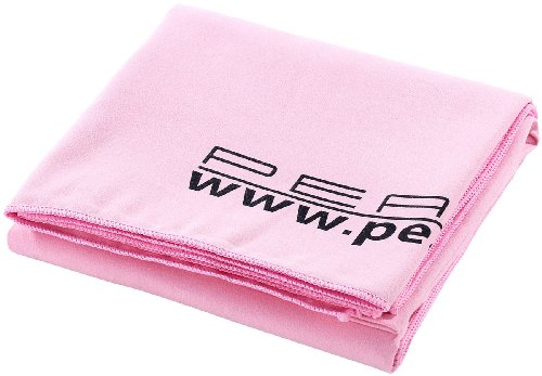 PEARL Extra saugfähiges Mikrofaser-Badetuch, 180 x 90 cm, rosa