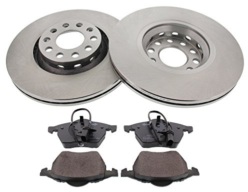 MAPCO 47899 Bremsensatz Bremsscheiben und Bremsbeläge Vorne, Durchmesser: 312