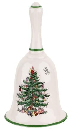 Spode Weihnachtsbaum-Glocke mit Griff