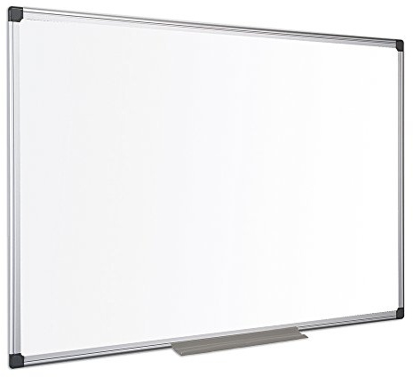 Bi-Office 1200 x 900mm Aluminium Framed Whiteboard