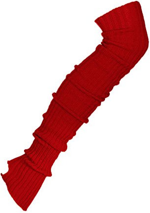 Starlite 89cm Red Stirrup Legwarmers