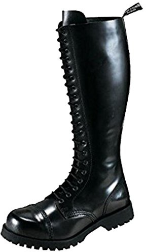 Boots & Braces - 20 Loch Schwarz Größe 45 (UK11)