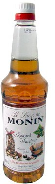 Monin Roasted Hazelnut Syrup 1L and Pump