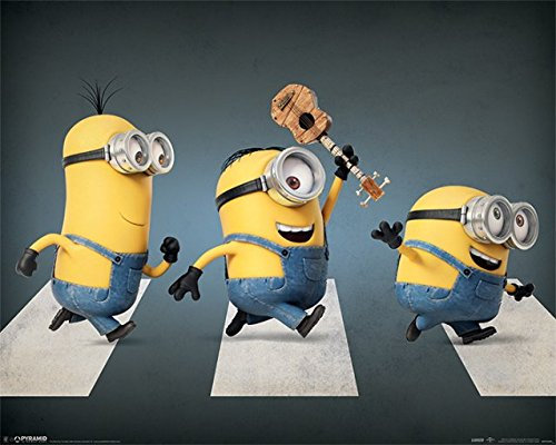 Unbekannt Ich – Einfach Unverbesserlich – Minions – Abbey Road – 40 x 50 cm Kunstdruck/Poster