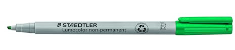 Staedtler 312-5 Feinschreiber Universalstift Lumocolor non-permanent, B, grün