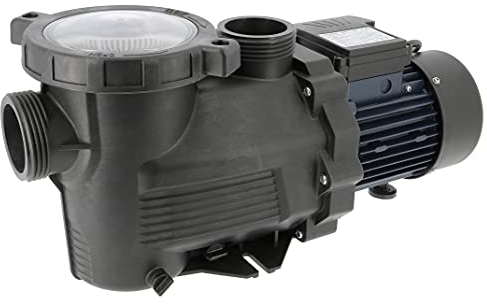 Spid'O SPR 1100 2963 - Bomba de filtración para piscina (22 M3/h, 1,5 CV, filtro grande, color negro