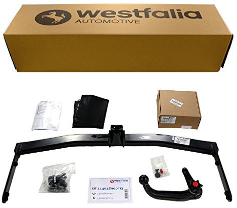 Westfalia Abnehmbare Anhängerkupplung für Seat Altea XL + Freetrack (BJ 10/2006-12/2015) - nur für Fzg ohne Vorrüstung - im Set mit 13-pol. fzg.-spez. Westfalia Elektrosatz