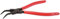 KS Tools 500.1038 Pinza Seeger Classic per Anelli di Sicurezza Dei Cuscinetti Ruota, Piegata, 240 mm