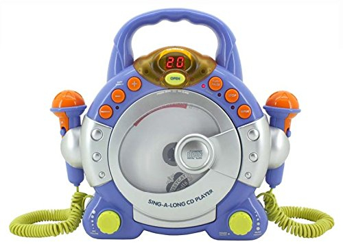 Soundmaster KCD 45 Tragbarer CD-Player Blau, Silber – CD-Player (98 mm, 256 mm, 281 mm, Blau, Silber, 281 x 98 x 256 mm, UM‐2/C)