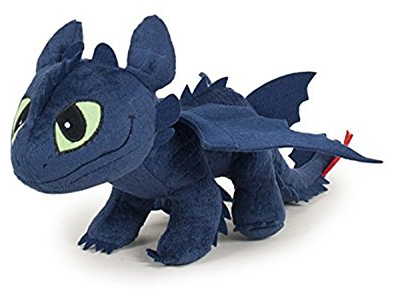 Toothless Night Fury 40cm Drachenzähmen leicht gemacht 2 Schwarz Plüsch Film How To Tran Your Dragon 2 (HTTYD 2) Original Serie Stofftier Figuren