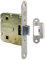 Amig - Picaporte Unificado para Puertas de Madera - Cerradura para Puerta Interior - Cierre de Embutir de Acero Latonado - Entrada 50 mm - Acabado: Cromado mate