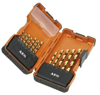 AEG 4932352245 Powerset Lot de 19 forets à métaux HSS-G