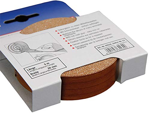 Kantenumleimer für Möbelbauplatten und Regalbretter Kirschbaum 5 m x 20 mm