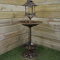 Kingfisher Bronze Copper Effect Solar Powered Bird Hotel