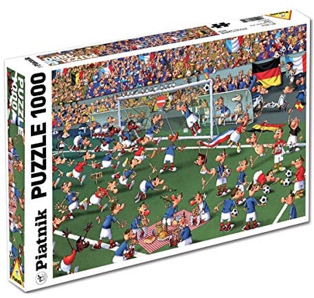 Piatnik 537349 - Fußball, 1000 Teile Puzzle
