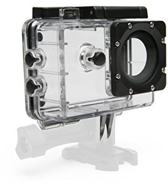 Monster Digital ACA-0048 Custodia Subacquea per Action Cam HD, Nero