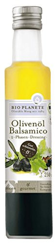 Bio Planete Olivenöl Balsamico 2-Phasen-Dressing (1 x 250 ml)