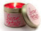 Lily Flame Scented Candle in a Presentation Tin - Rose Petals