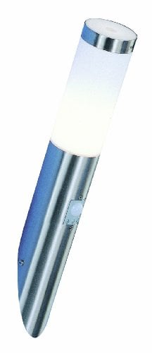GLOBO Außenlampe Wandleuchte Bewegungsmelder Edelstahl IP44 Außenbeleuchtung BOSTON 3157S