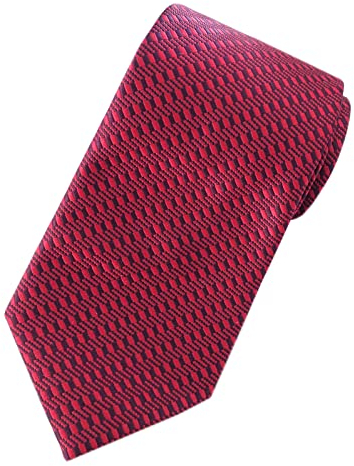 Towergem Extra lange Rot Krawatte XL 160 cm lange Geschäftsanzug Herren Krawatte
