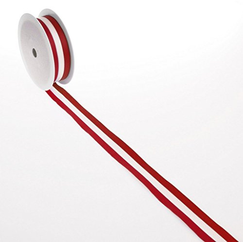 Deko und Band Nationalband Österreich - rot, weiß, rot - 40 mm x 25 m - 2436 40 A
