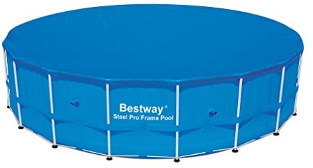 Bestway 58039 Abdeckplane für Frame Pool, Durchmesser 549 cm