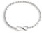 Silverly Bracelet Femmes en Argent 925 symbole d'infini 8 Extensible