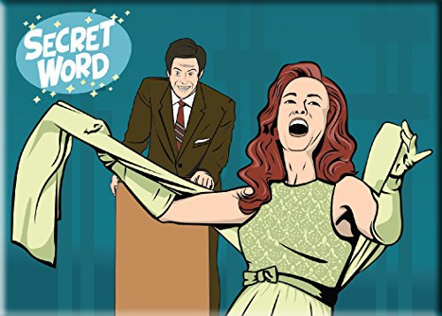 Saturday Night Live Secret Wort Kühlschrank Magnet, 2 von 3 Zoll
