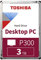 Toshiba P300 3 TB 7200RPM 3.5 Inch SATA HDD