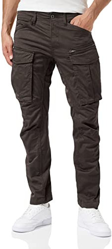 G-STAR Rovic Zip 3D Regular Tapered Pants, Pantaloni, Uomo, Grigio (Raven D02190-5126-976), 29W / 34L