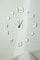 Gilde Wanduhr Do it Yourself Uhr Individuelle Gestaltung Silber Glanz Zahlen Punkte