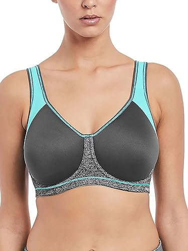 Freya Damen Ac4892 Sport-BH, Carbon, 60E