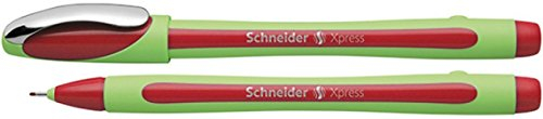 Schneider Xpress Fineliner (Strichstärke 0,8 mm, dokumentenecht) rot