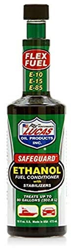 Lucas Oil 10576 Safe Guard Ethanol Fuel Treatment, 473 ml, Green