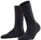 FALKE Damen Socken Softmerino W So Wolle Baumwolle einfarbig 1 Paar, Grau Anthracite Melange 3089, 35-36