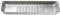 Yoshikawa AS0031 Silber Reibe, Edelstahl, silberfarben