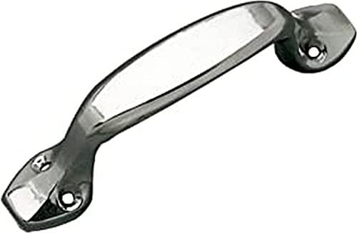 Amig - Tirador Multiusos Mod.5 de Acero Acabado en Cromado Brillo, Asa Adecuado para Colocar Horizontal o Vertical en Cajones y Puertas de Todo Tipo de Muebles y Armarios, Medida: 105 mm, Multicolor