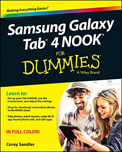 Samsung Galaxy Tab 4 NOOK For Dummies (For Dummies Series) (English Edition)