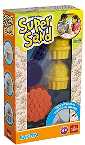 Goliath 83242 | Super-Sand-Set Shapes-Bakery | bunte Muffins aus Spiel-Sand backen | vielseitige Törtchen-Formen für kleine Meisterbäcker | tolle Leckereien zaubern | ab 4 Jahren