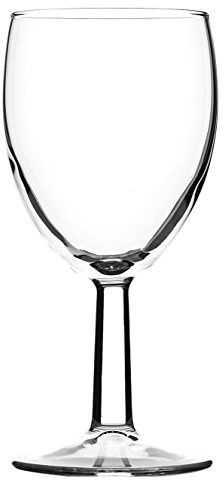Pasabahce 255,1 gram gradué 175 ml Lot de 48 feuilles Verre à vin Saxon